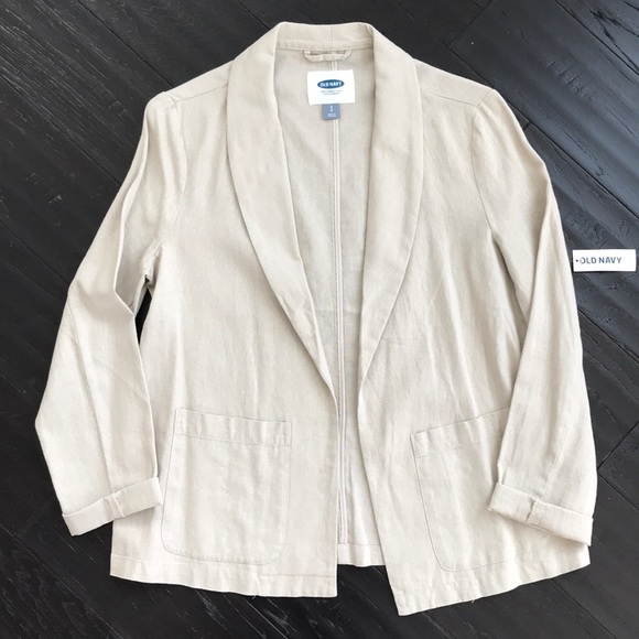 old navy white blazer